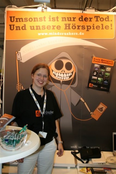 Datei:Tabitha Hammer bei der Hörspielmesse 2009 in Hamburg.JPG
